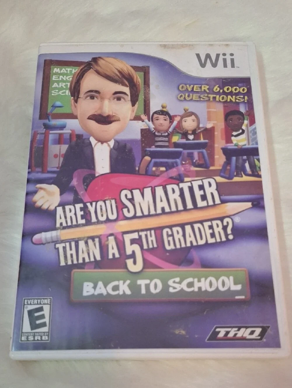 Wii Are You Smarter Than a 5th Grader Games (2) Back to School & Make The Grade